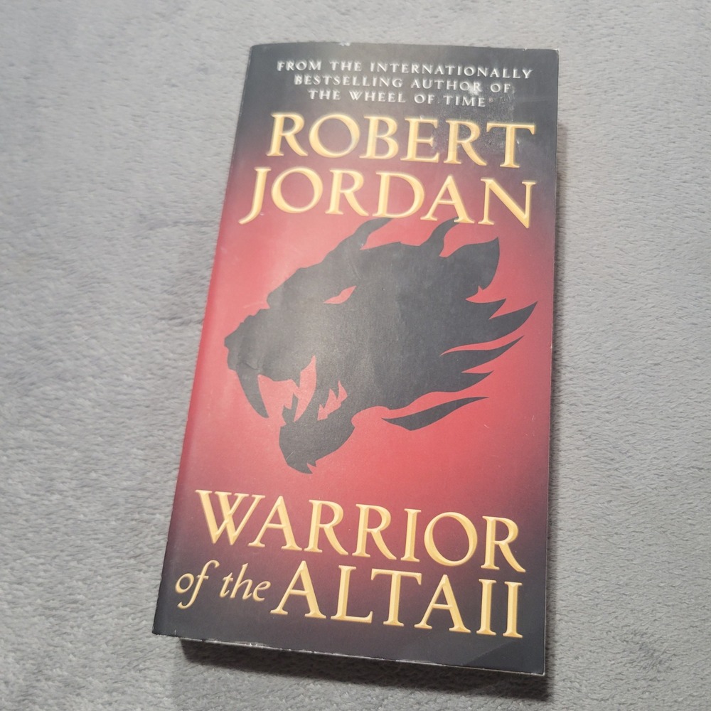 Tor Books Warrior of the Altai Robert Jordan Paperback Epic Fantasy Signed Copy